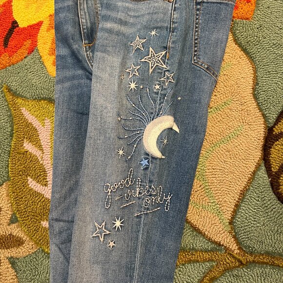 Johnny Was NWT Good Vibes Skinny Jeans - Size 26 - Picture 4 of 9